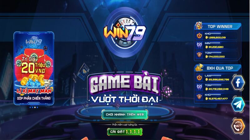 Win79 là một trong những cổng game cá cược trực tuyến uy tín nhất